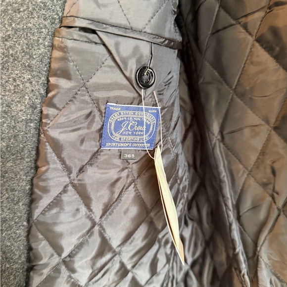 J. Crew Charcoal Trench Coat - Picture 5 of 9